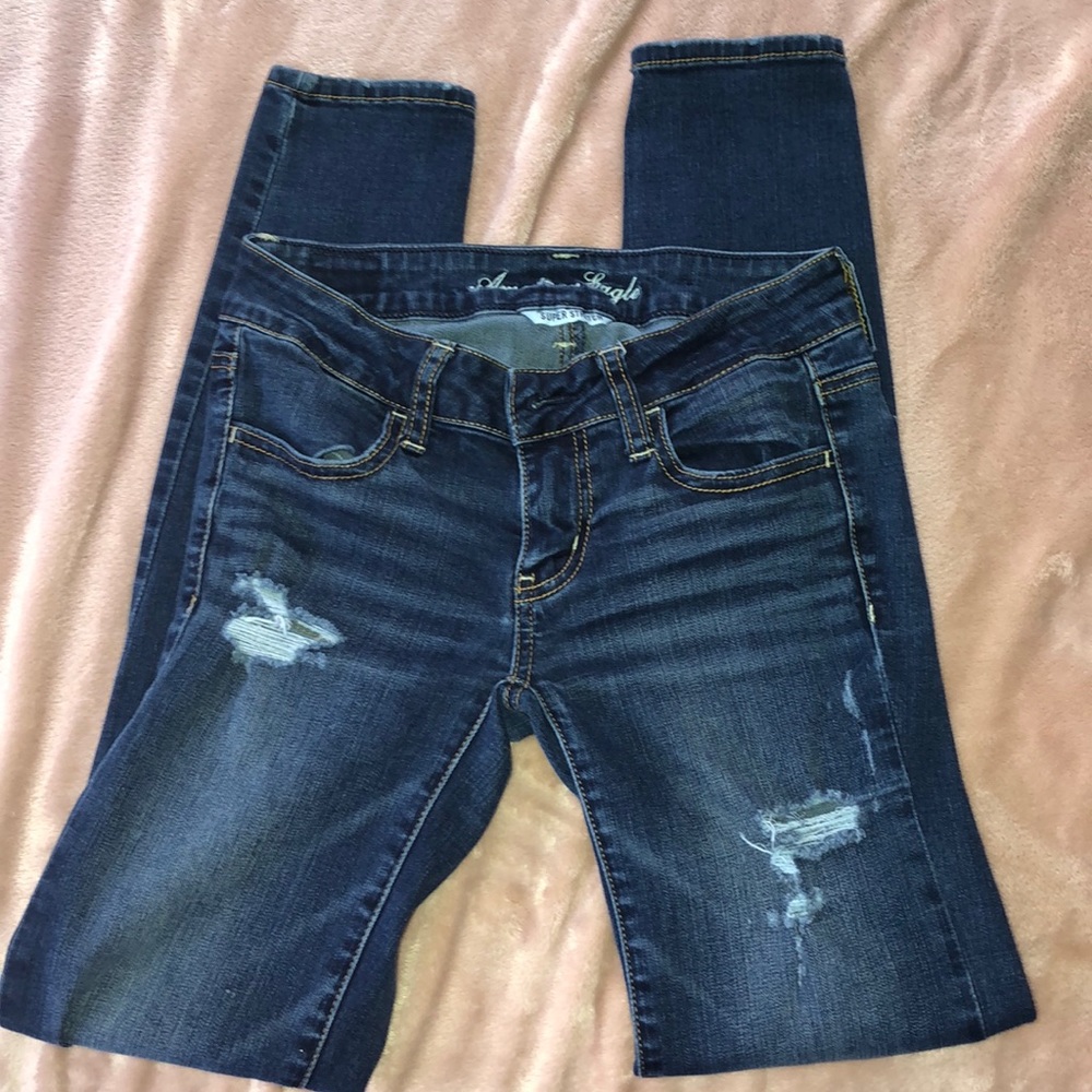 AEO ripped jeans